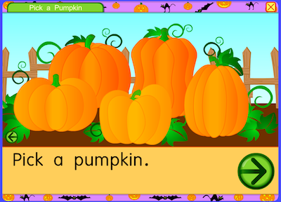Starfall Make Pumpkin